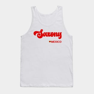 Saxony: I love Germany  Deutschland Tank Top